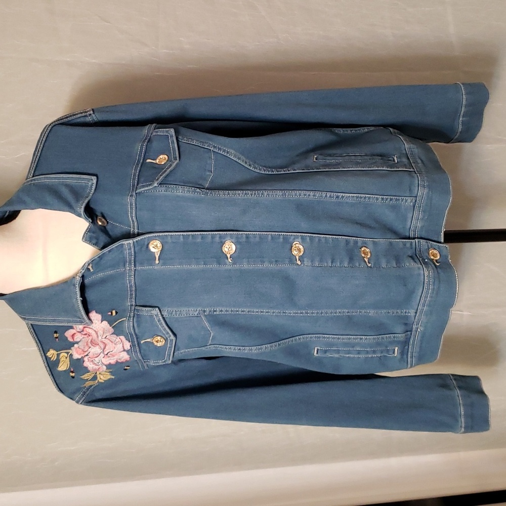 Nygard denim embroidered jacket XL